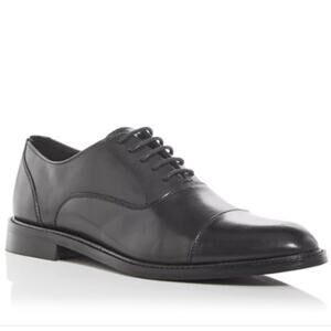 The Men's Store at Bloomingdale's Cap Toe Oxford shoes black - 8